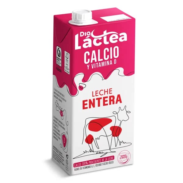 Leche entera calcio Dia Láctea brik 1 l - 1 l - Imagen del producto en Findit
