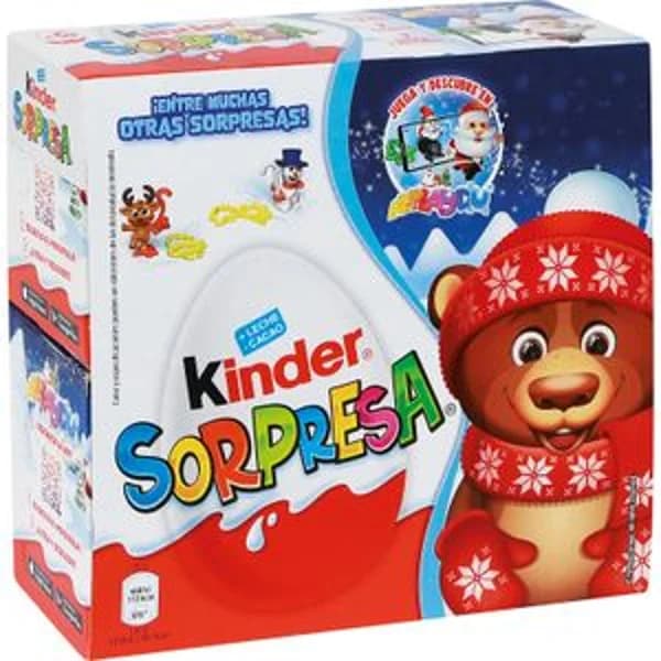 Huevo de Chocolate con Sorpresa - 1 ud - Imagen del producto en Findit