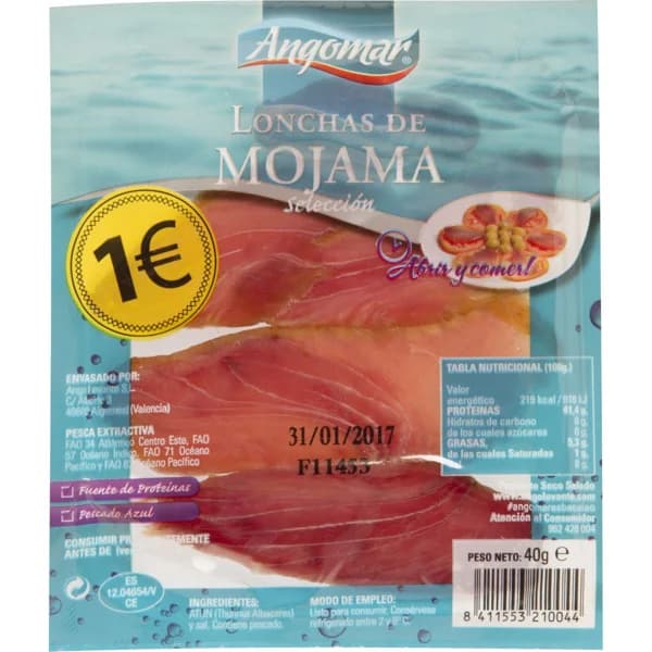 Mojama Lonchas - 1 ud - Imagen del producto en Findit