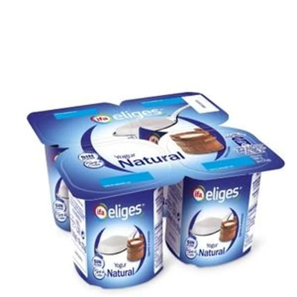 Yogur natural 4x125 g - 0.5 kg - Imagen del producto en Findit