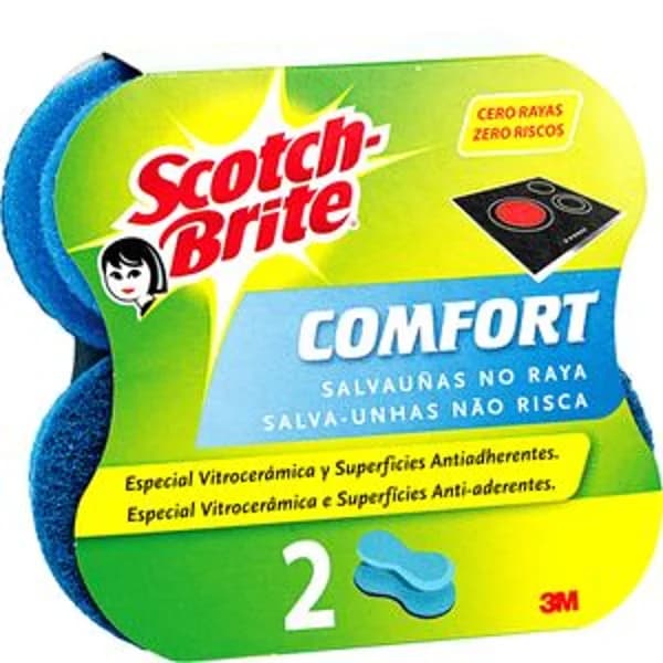 Estropajo salvauñas no raya 2 unidades - 1.99 ud - Imagen del producto en Findit
