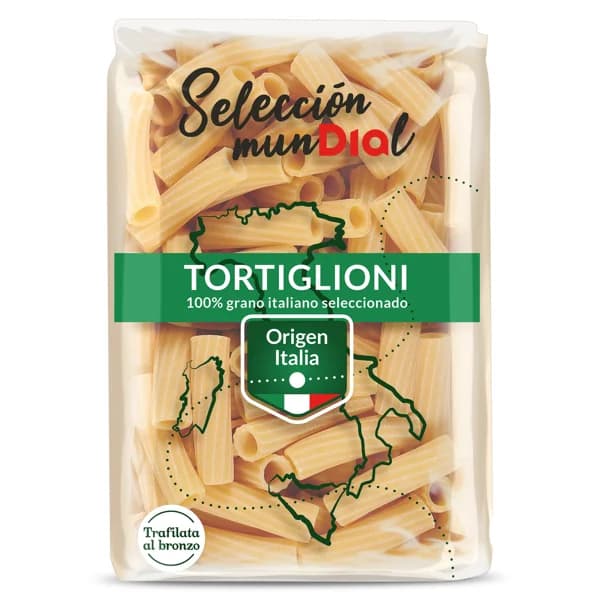 Tortiglioni Selección Mundial de Dia bolsa 500 g - 0.5 kg - Imagen del producto en Findit