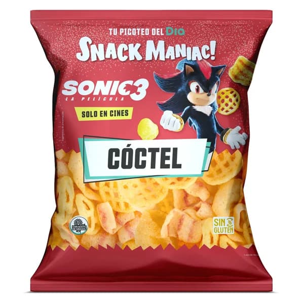 Cóctel de aperitivos Sonic Snack Maniac de Dia bolsa 200 g - 1 ud - Imagen del producto en Findit