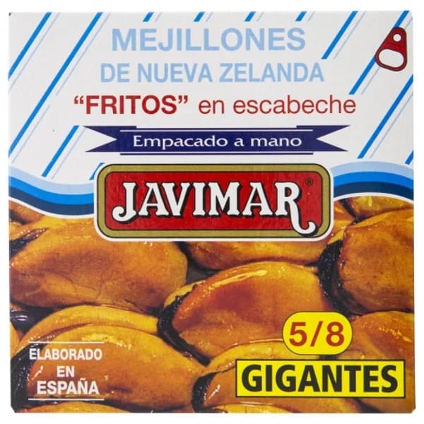 Mejillones en escabeche Javimar 81 g. - 0.08 kg - Imagen del producto en Findit