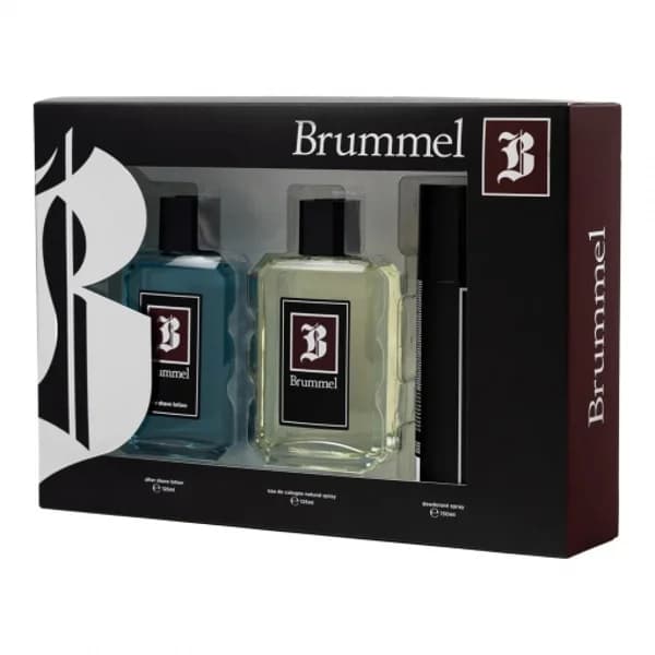 Estuche Brummel Classic Man: colonia 125 ml + after shave 125 ml y desodorante spray 150 ml - 1 ud - Imagen del producto en Findit