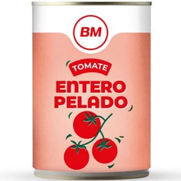 Tomate natural entero 390 g - 0.24 kg - Imagen del producto en Findit