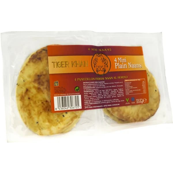 Pan Mini Naan Tradicional - 1 ud - Imagen del producto en Findit