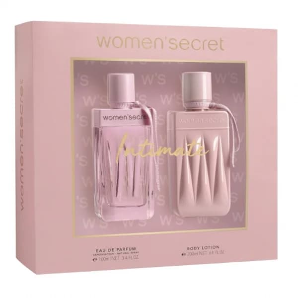 Estuche Woman Secret Intimate: Colonia 100 ml y Body Lotion 200 ml - 1 ud - Imagen del producto en Findit