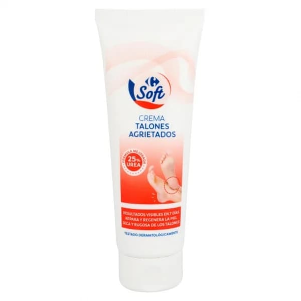 Crema de talones agrietados Carrefour Soft 125 ml. - 0.12 l - Imagen del producto en Findit