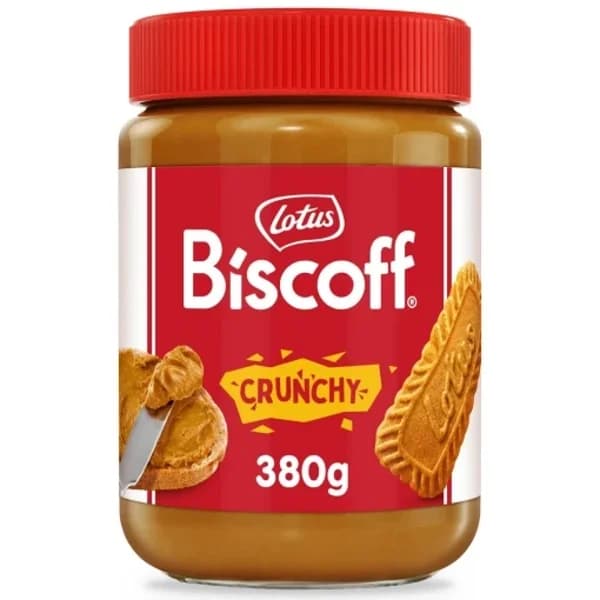Crema de galletas crunchy Lotus Biscoff 380 g. - 0.38 kg - Imagen del producto en Findit