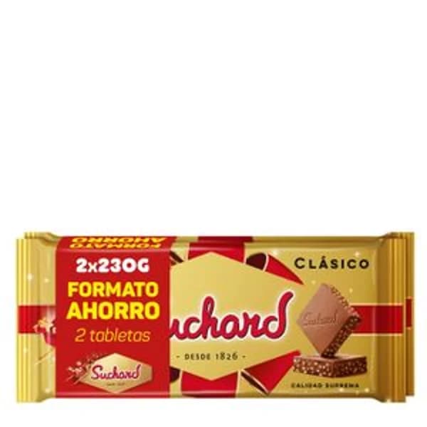 Turrón de chocolate 2x230 g pack 460 g - 1 ud - Imagen del producto en Findit