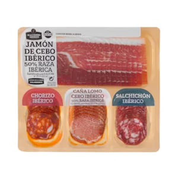 Surtido de ibéricos La Hacienda del ibérico - 0.2 kg - Imagen del producto en Findit