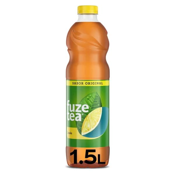 Refresco de té limón sabor original Fuze tea botella 1.5 l - 1.5 l - Imagen del producto en Findit