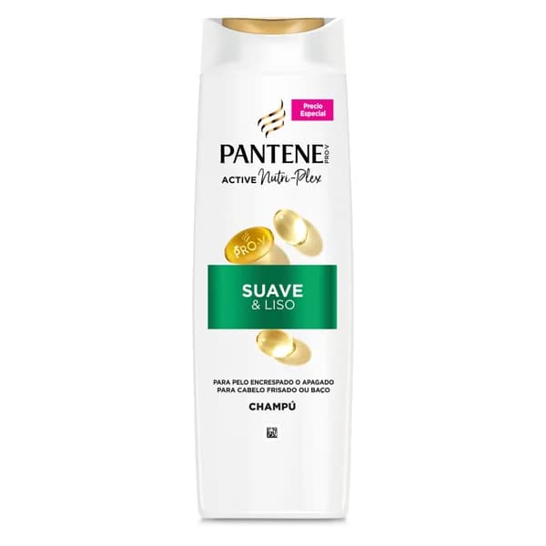 Champú suave y liso Pantene botella 325 ml - 0.32 l - Imagen del producto en Findit