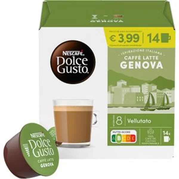 Café Con Leche Génova Cápsulas - 12.03 ud - Imagen del producto en Findit