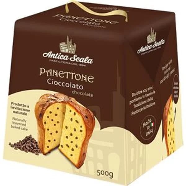 Panetone de chocolate 500 g - 1 ud - Imagen del producto en Findit