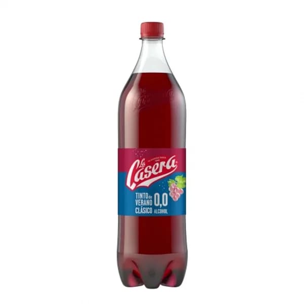 Tinto de verano clásico sin alcohol La Casera botella 1,5 l. - 1.5 l - Imagen del producto en Findit