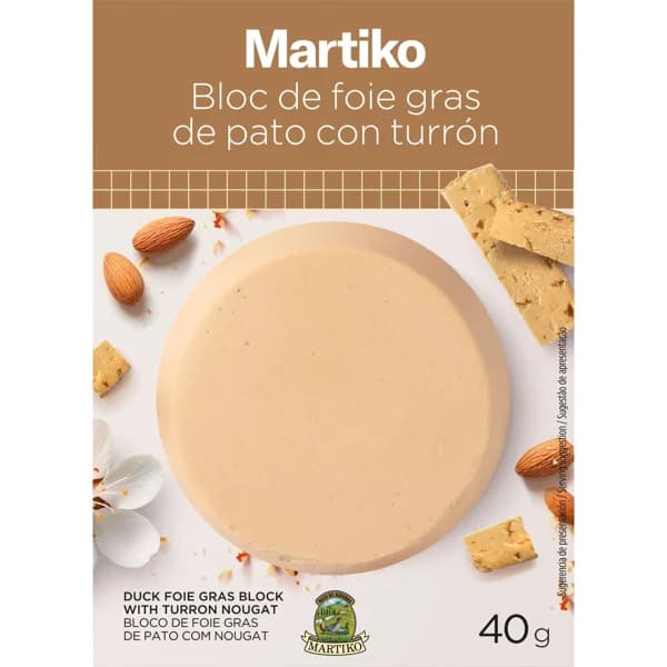 Bloc de Foie Gras de Pato Con Turrón - 0.04 kg - Imagen del producto en Findit