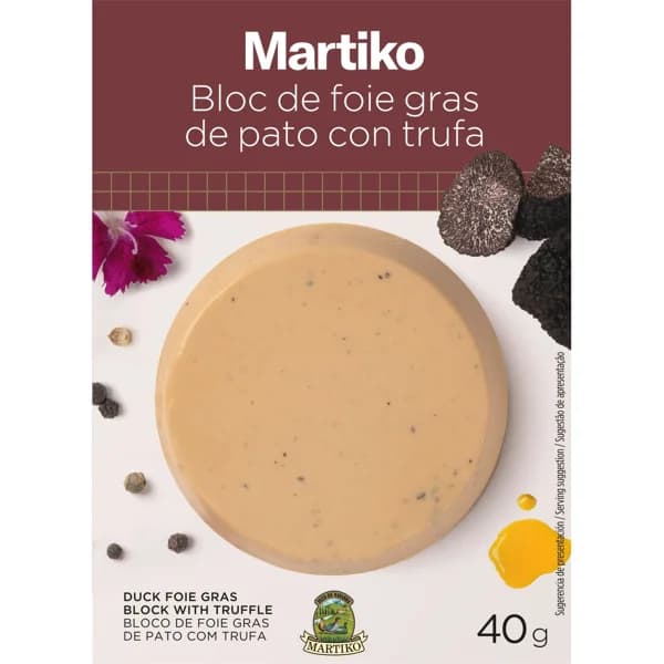 Bloc de Foie Gras de Pato Con Trufa - 0.04 kg - Imagen del producto en Findit