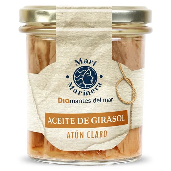 Atún claro en aceite de girasol Mari Marinera de Dia frasco 228 g - 0.23 kg - Imagen del producto en Findit