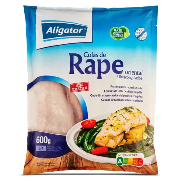 Colas de rape Aligator bolsa 600 g - 1 ud - Imagen del producto en Findit
