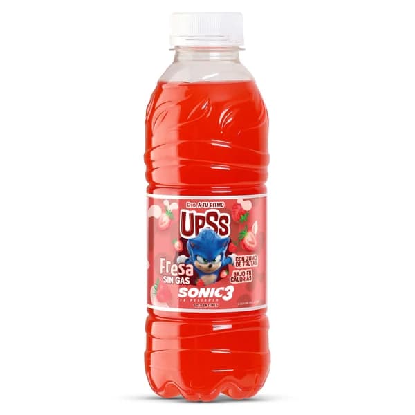 Refresco de fresa sin gas Sonic Upss Dia botella 50 cl - 1 ud - Imagen del producto en Findit