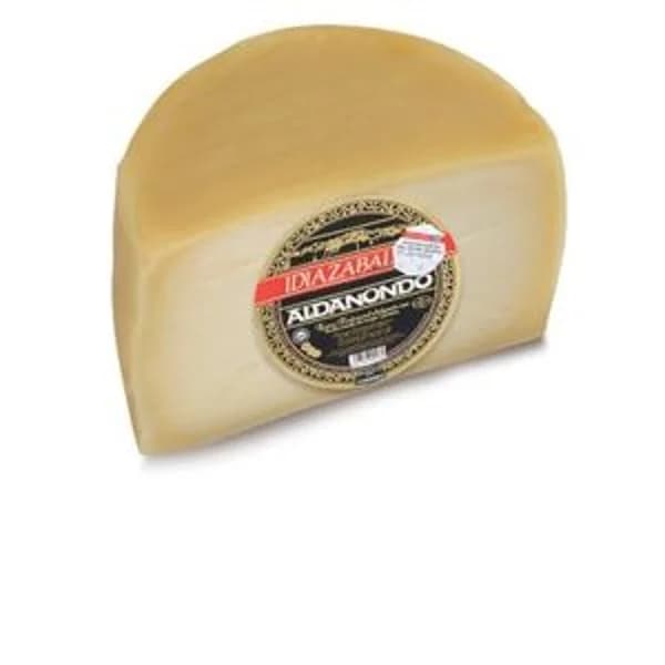 Queso de oveja DO Idiazabal natural 1/2 al corte - 1 ud - Imagen del producto en Findit