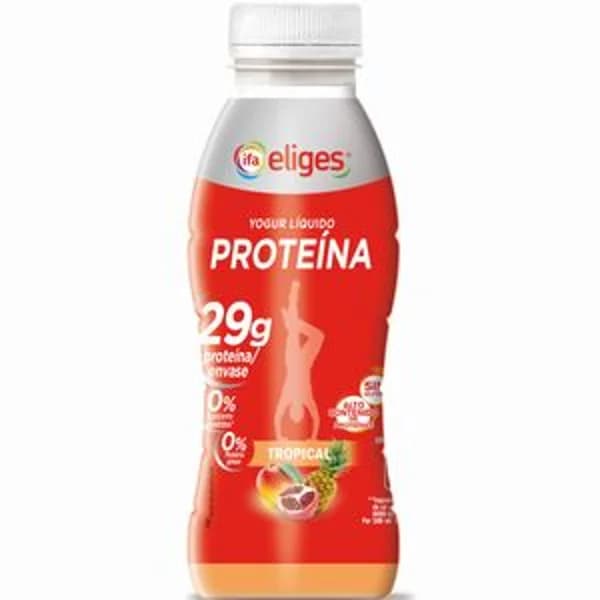 Yogur líquido protéico sabor tropical 400 g - 0.4 kg - Imagen del producto en Findit