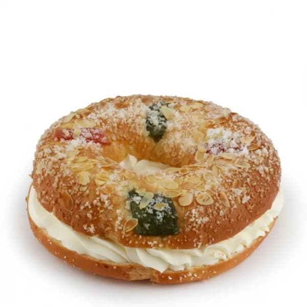 Roscón de Reyes relleno de Nata Carrefour Extra 420 g - 1 ud - Imagen del producto en Findit