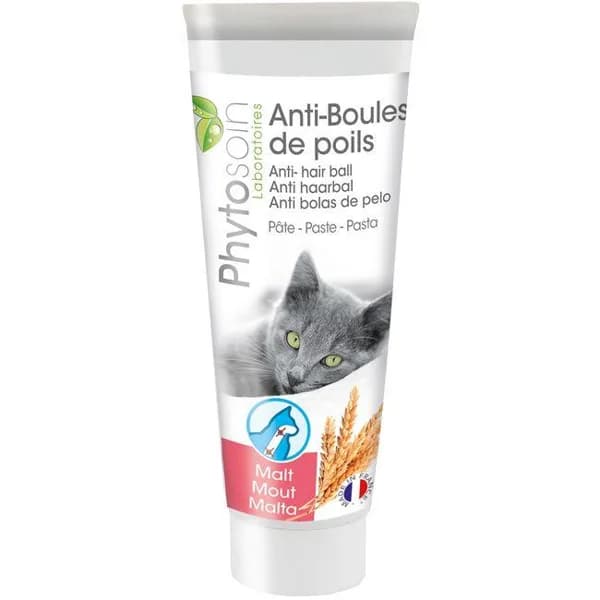 Pasta de malta anti bolas para gato PHYTOSOIN, tubo 100 g - 1 ud - Imagen del producto en Findit
