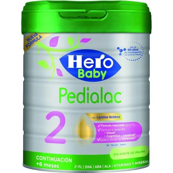 Leche de continuación PEDIALAC 2, lata 800 g - 0.8 kg - Imagen del producto en Findit