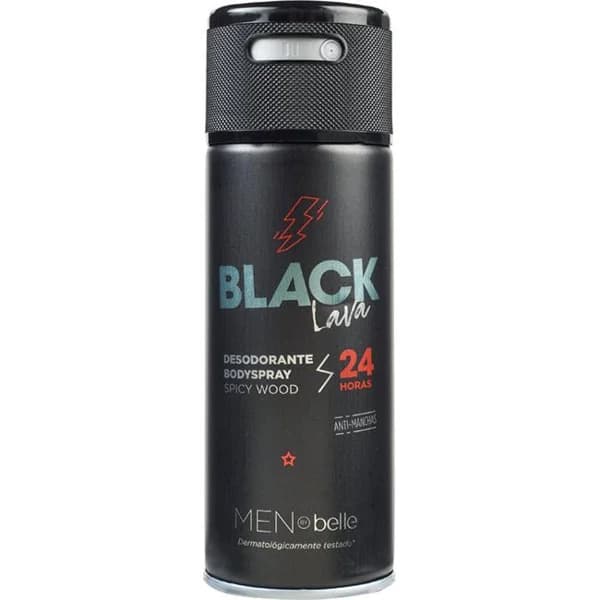 Bodyspray desodorante blacklava MEN BY BELLE, spray 150 ml - 1 ud - Imagen del producto en Findit