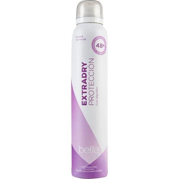 Desodorante extradry 48 hrs mujer BELLE, spray 200 ml - 1 ud - Imagen del producto en Findit