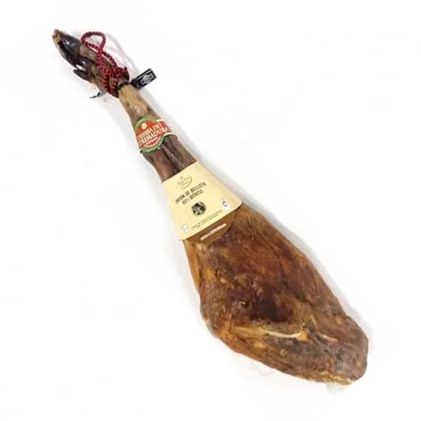 Jamón de bellota ibérico curado 100% raza ibérica D.O. Extremadura De Nuestra Tierra pieza 7 kg aprox - 7 kg - Imagen del producto en Findit