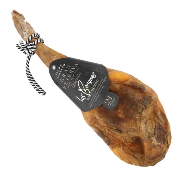 Jamón Serrano Gran Reserva Los Berrones pieza de 7 kg aprox - 7 kg - Imagen del producto en Findit
