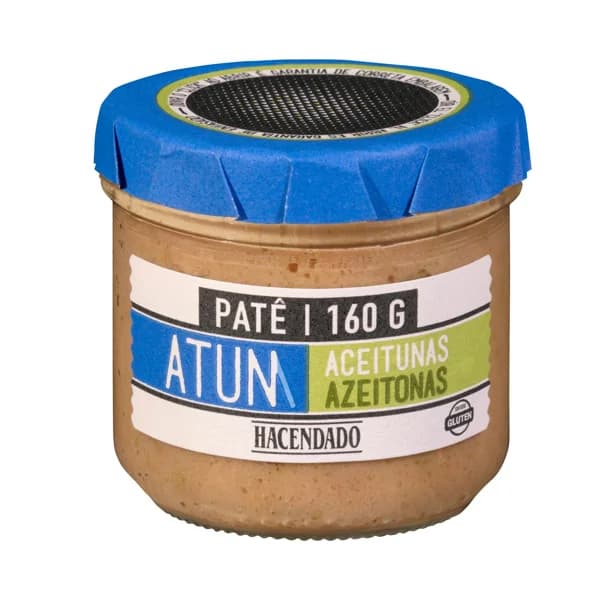Paté de atún con aceitunas Hacendado - 1 ud - Imagen del producto en Findit