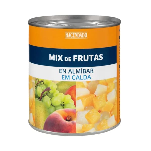 Macedonia mix de frutas en almíbar Hacendado - 1 ud - Imagen del producto en Findit