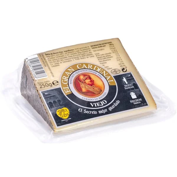 Queso viejo GRAN CARDENAL, cuña 250 g - 0.25 kg - Imagen del producto en Findit