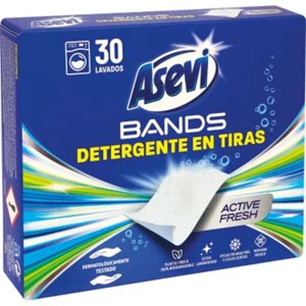 Detergente en Tiras Active Fresh - 29.95 ud - Imagen del producto en Findit