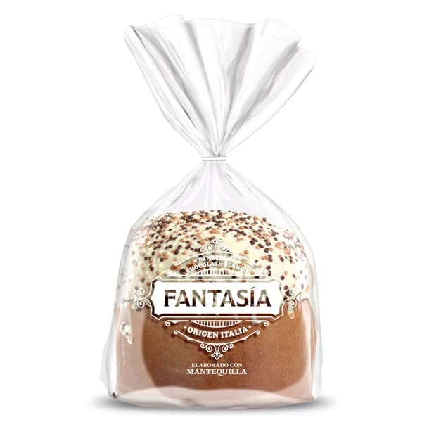 Panettone relleno con cobertura de chocolate blanco El Molino de Dia bolsa 750 g - 1 ud - Imagen del producto en Findit