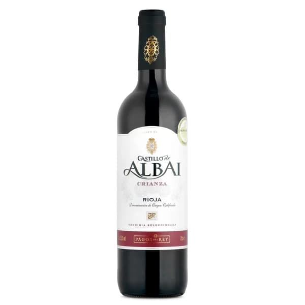 Vino tinto crianza D.O. Rioja Castillo de Albai botella 75 cl - 1 ud - Imagen del producto en Findit
