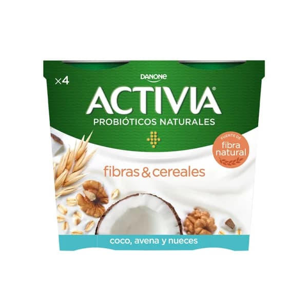 Yogur Activia Bífidus Nueces 4 x 115G - 1 ud - Imagen del producto en Findit