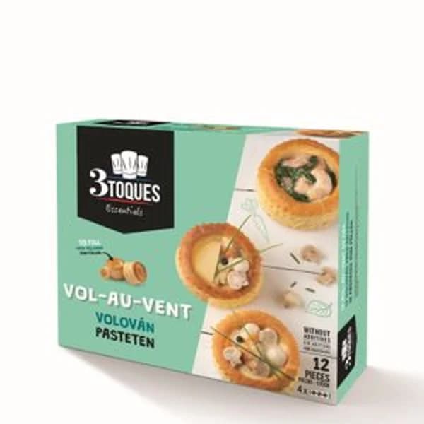Vol-au-vents 6 unidades - 0.12 kg - Imagen del producto en Findit