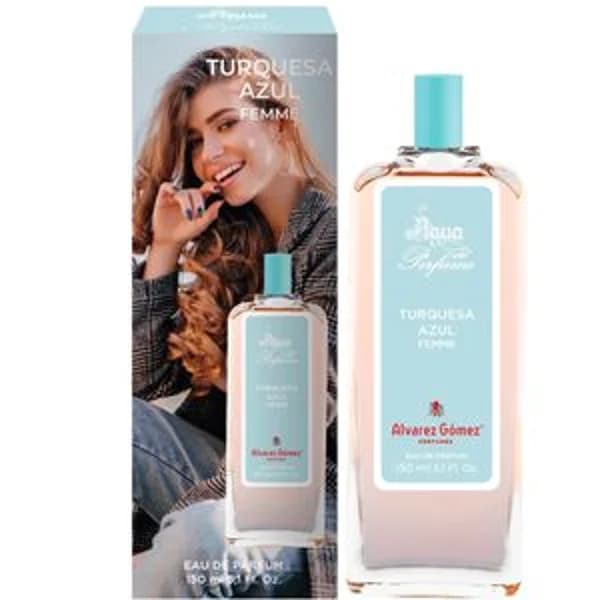 Colonia agua de perfume turquesa azul 150 ml - 0.15 l - Imagen del producto en Findit
