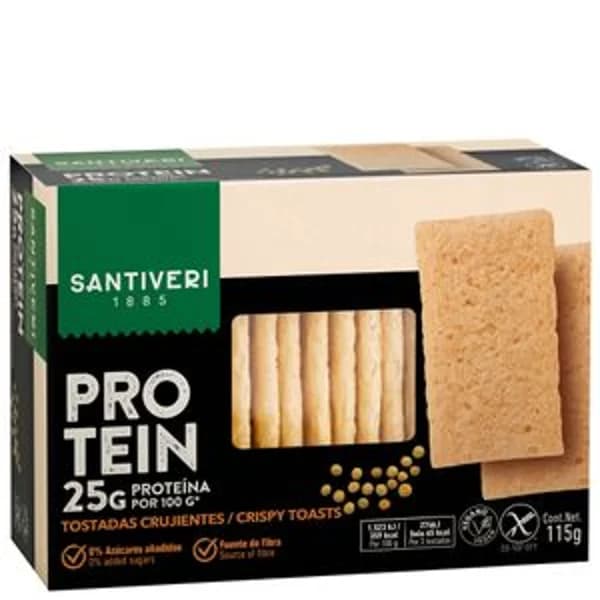 Tostadas protéicas 115 g - 0.12 kg - Imagen del producto en Findit
