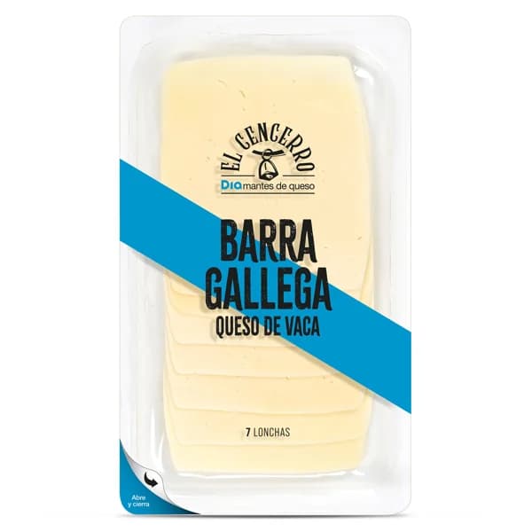 Queso de vaca barra gallega El Cencerro de Dia sobre 100 g - 0.1 kg - Imagen del producto en Findit