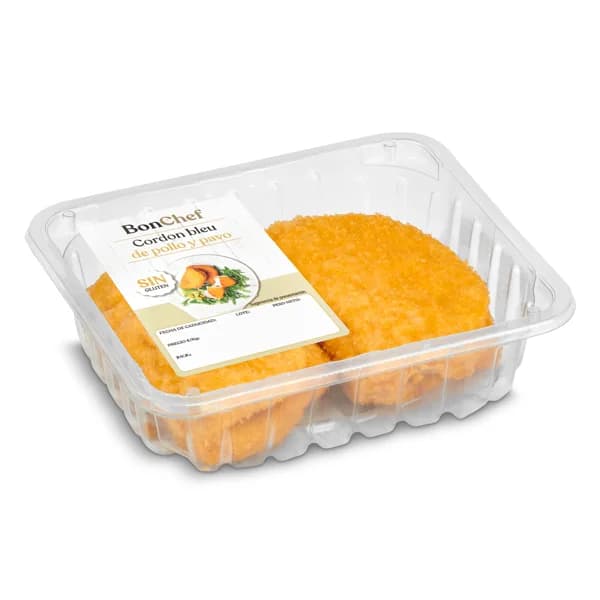 Cordon bleu de pollo y pavo Bonchef bandeja 260 g - 0.26 kg - Imagen del producto en Findit
