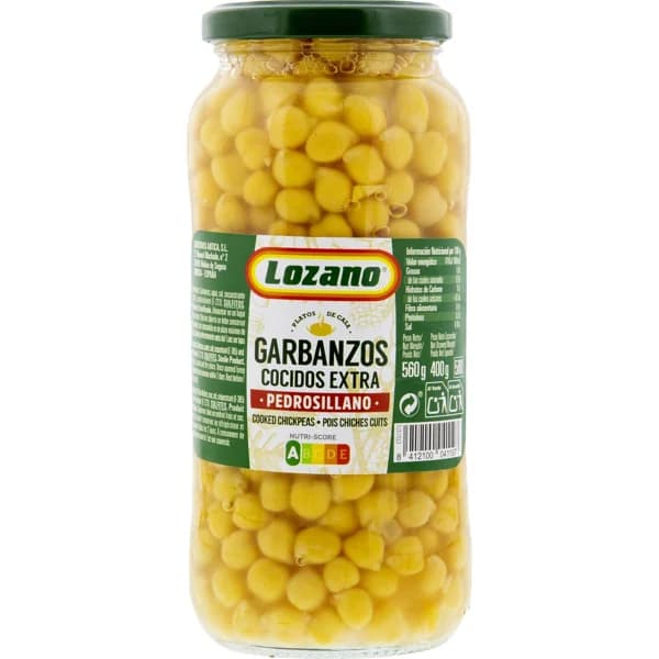 Garbanzo Cocido Pedrosillano - 0.4 kg - Imagen del producto en Findit