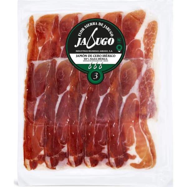 Jamón Cebo Ibérico 50% Lonchas - 1 ud - Imagen del producto en Findit