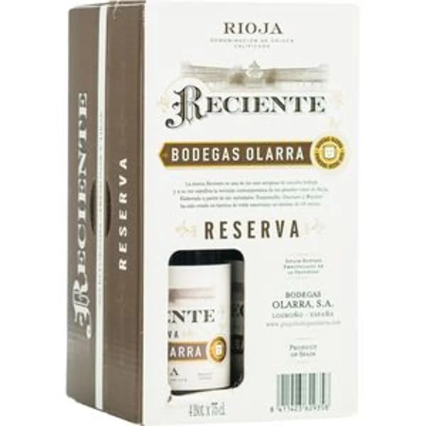 Vino tinto DO Rioja reserva 4x0,75 l - 3 l - Imagen del producto en Findit
